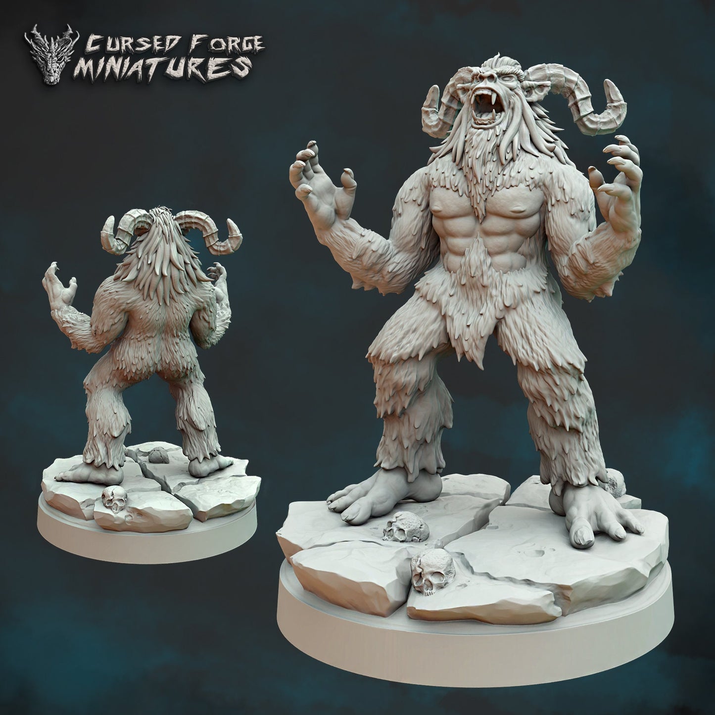 Yeti by Cursed Forge Miniatures