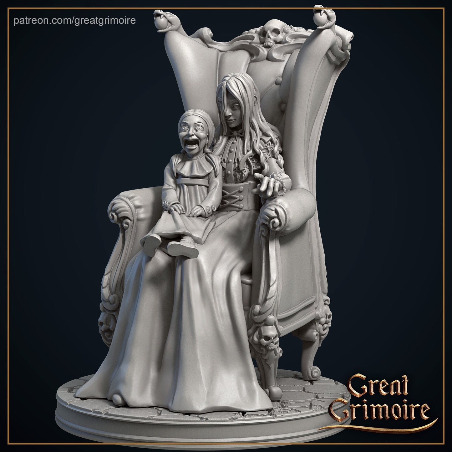 Alice from "Wicked Hills Asylum" by Great Grimoire Miniatures