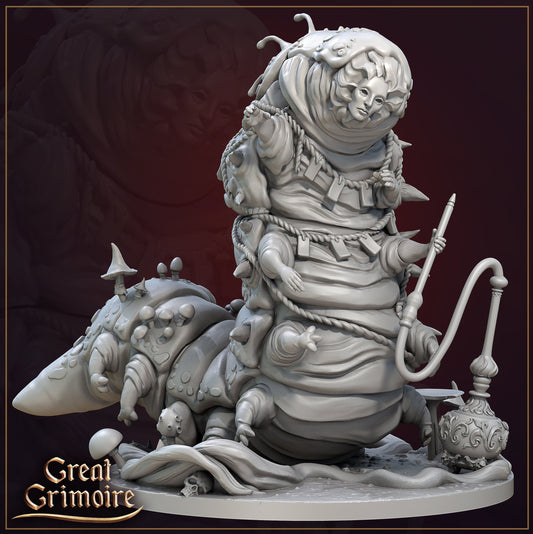 Caterpillar from "Alice in Nightmareland" by Great Grimoire Miniatures