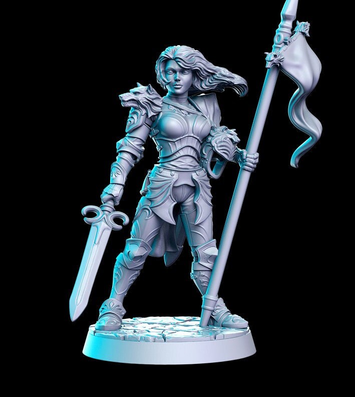 Brunhilda from Soul Fighters by RN Estudio Miniatures