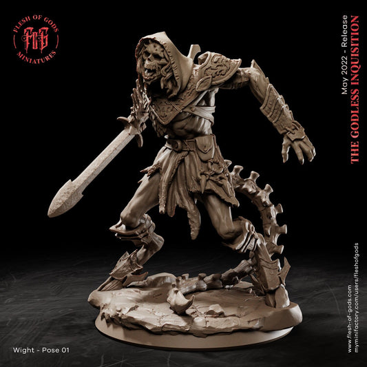 Wight from "Godless Inquisition" by Flesh of God Miniatures