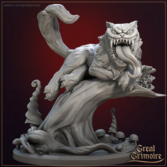 Cheshire Cat from "Alice in Nightmareland" by Great Grimoire Miniatures