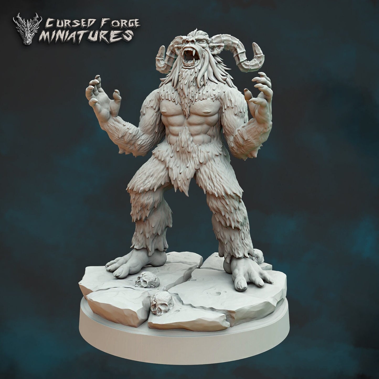 Yeti by Cursed Forge Miniatures