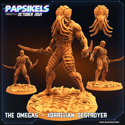 The Omegas Xorrelian Destroyers by Papsikels Miniatures