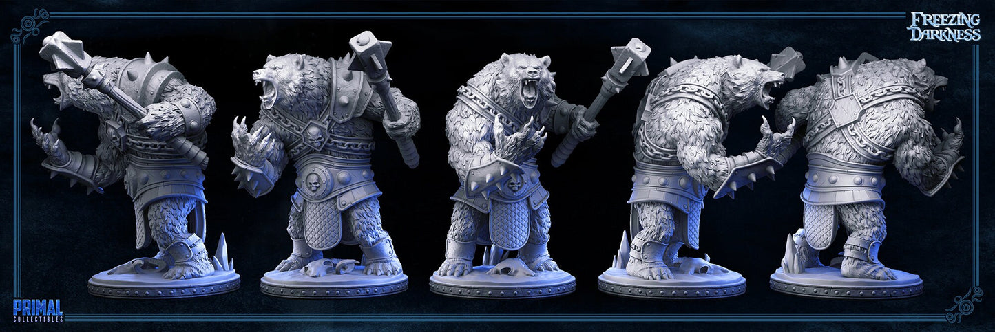 Polar War Bear by Primal Collectibles Miniatures