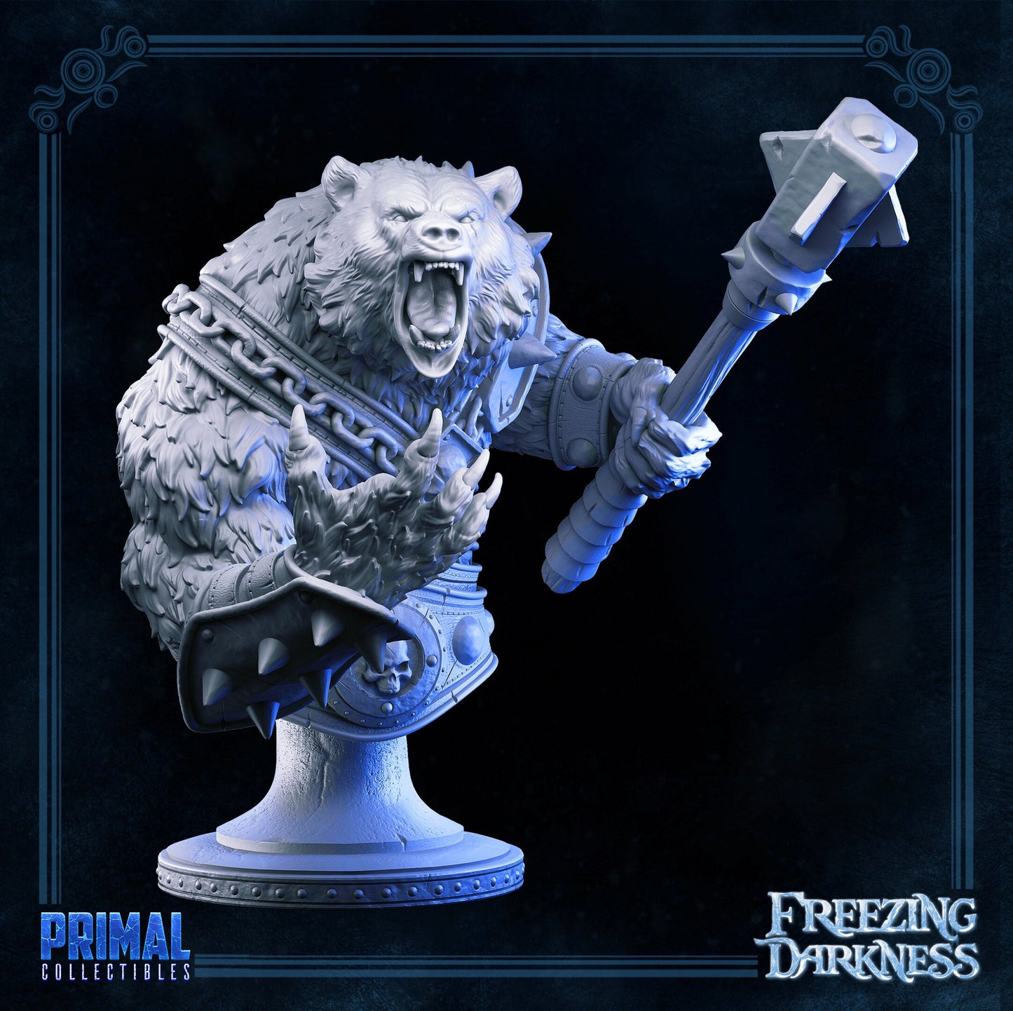 Polar War Bear by Primal Collectibles Miniatures