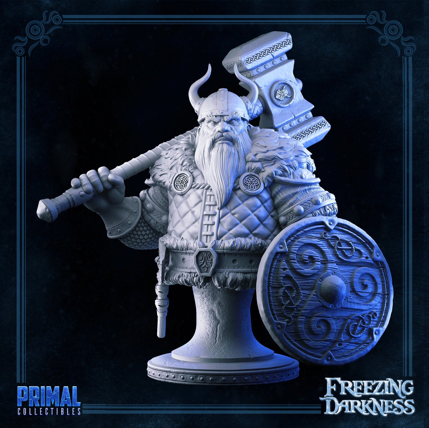 Dwarf Argis Ironberg by Primal Collectibles Miniatures