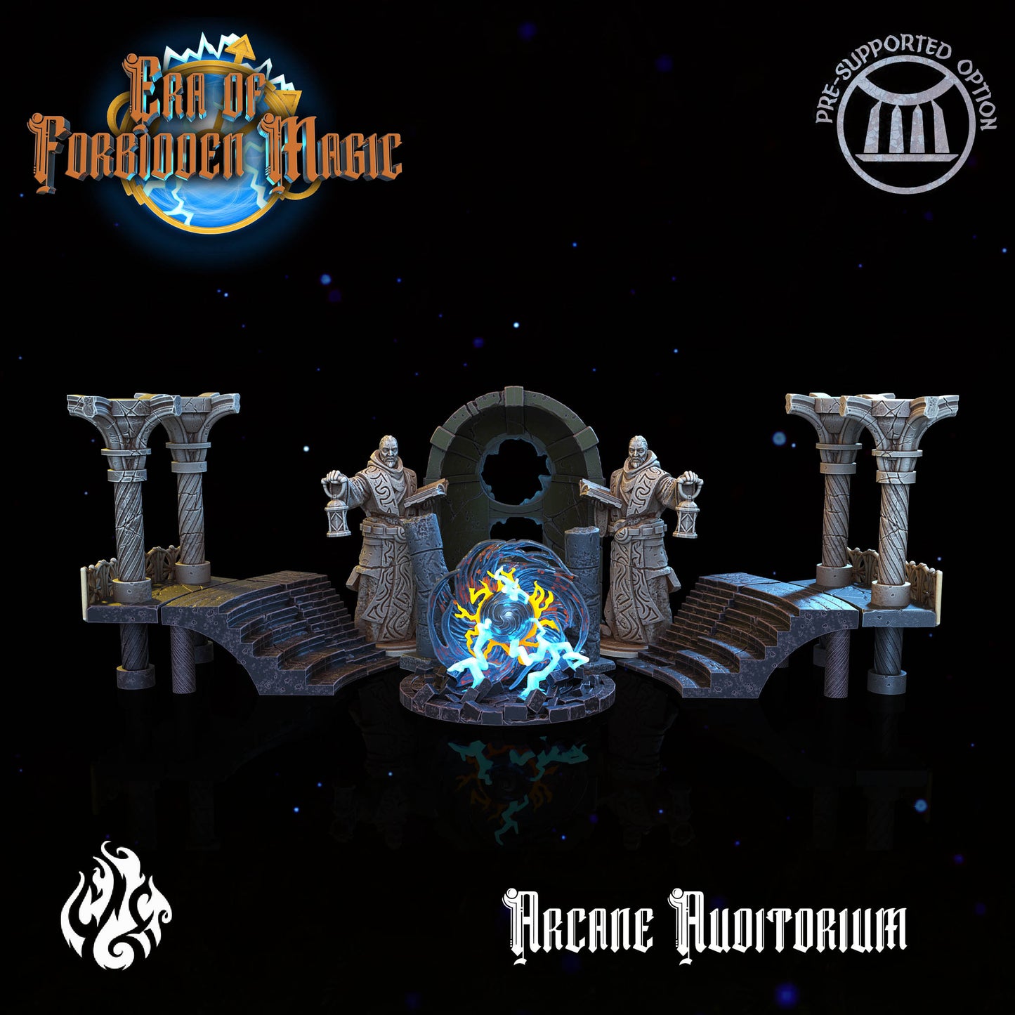 Arcane Auditorium from "Era of Forbidden Magic" by Crippled God Foundry Miniatures