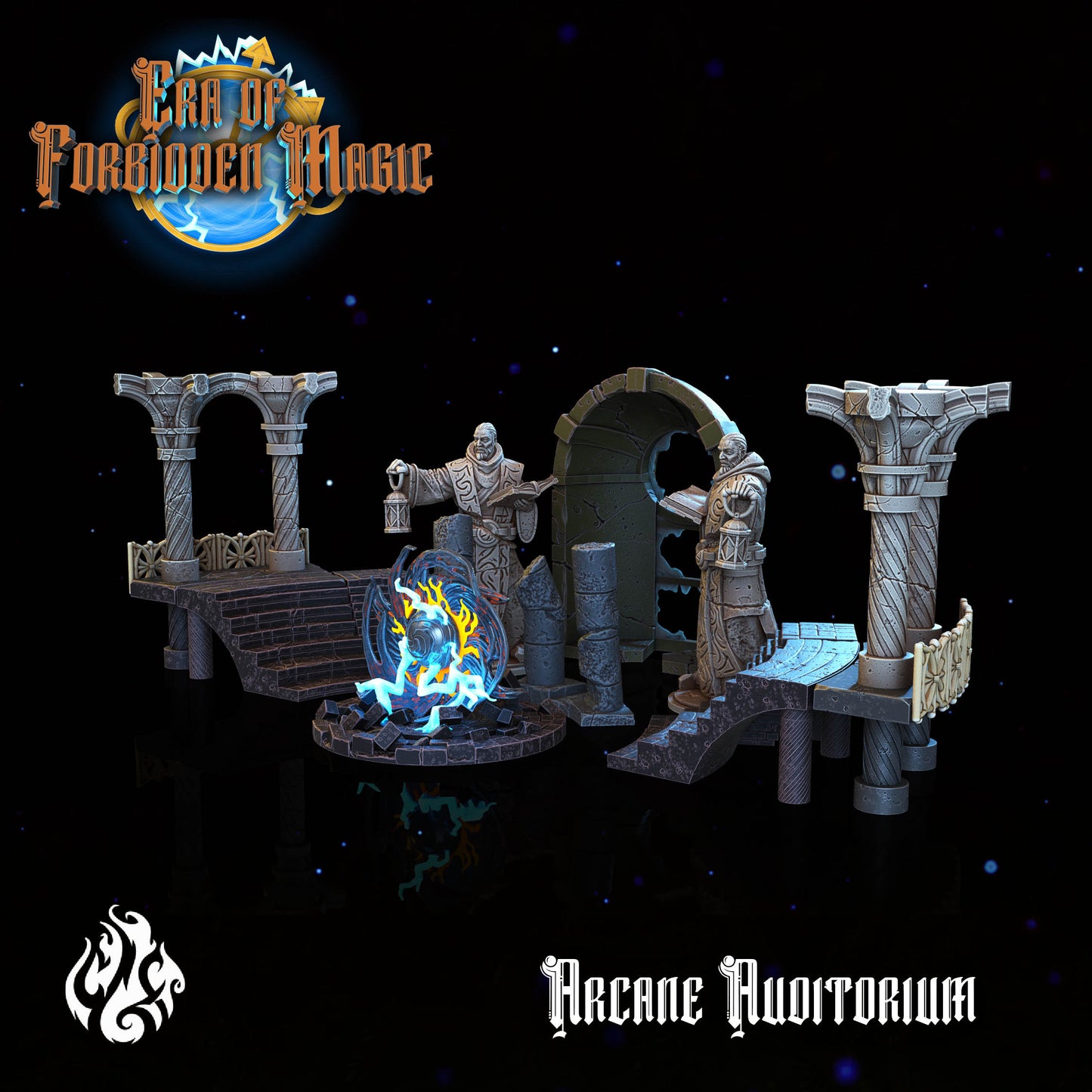 Arcane Auditorium from "Era of Forbidden Magic" by Crippled God Foundry Miniatures