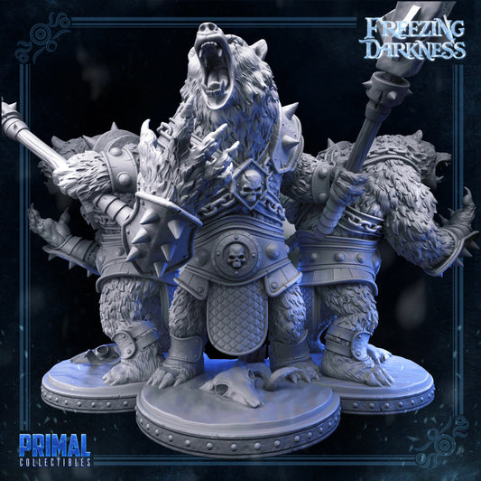 Polar War Bear by Primal Collectibles Miniatures