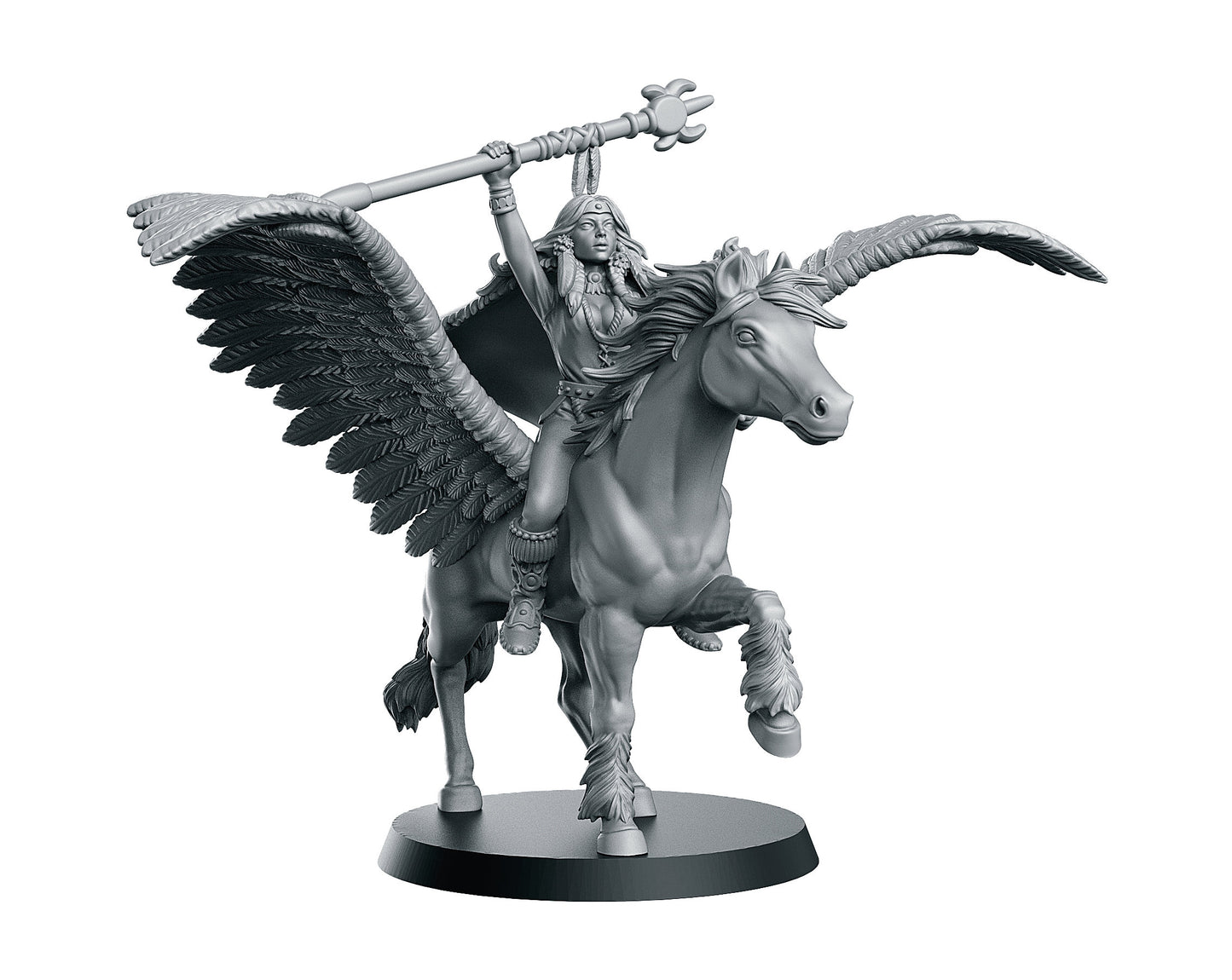 Goldmoon on Pegasus by RN Estudio Miniatures