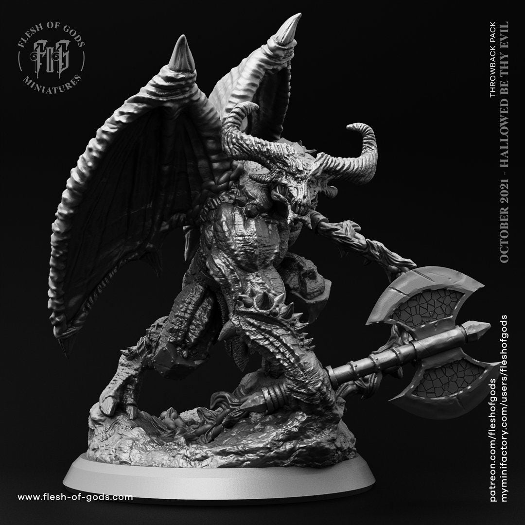 Balor from "Hallowed by thy Name" by Flesh of Gods Miniatures