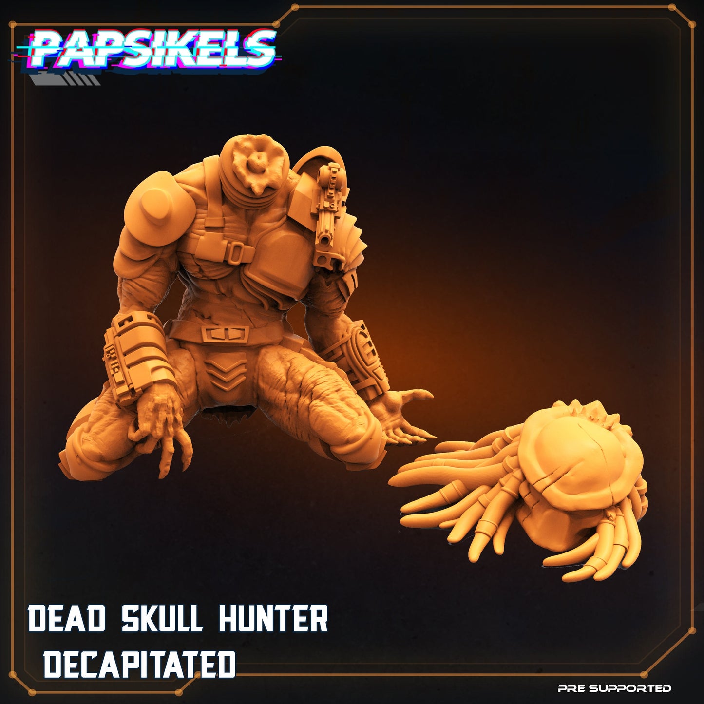 Dead Skull Hunter from "Skull Hunters" by Papsikels Miniatures