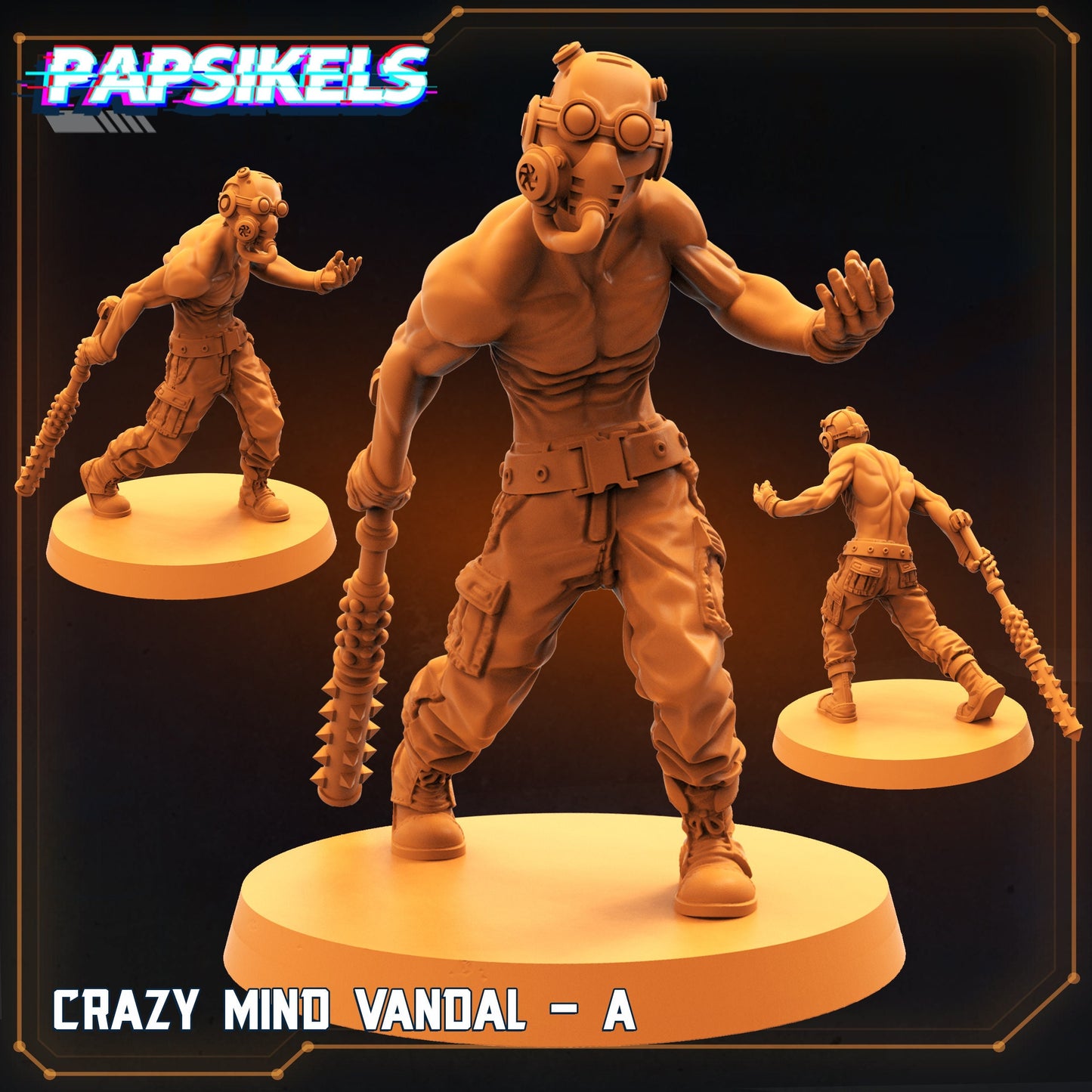 Crazy Mind Vandals by Papsikels Miniatures