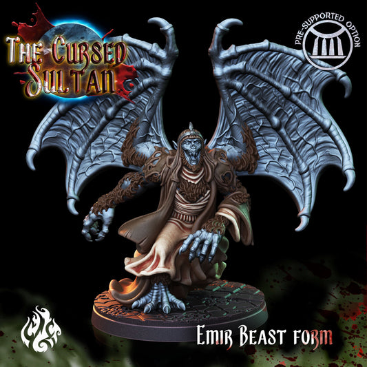 Emir Beast Form from "Cursed Sultan" by Crippled God Foundry Miniautres