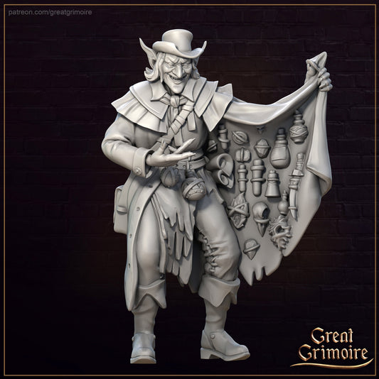 Trafficker of Stolen from "Merchants of Dark Alley" by Great Grimoire Miniatures