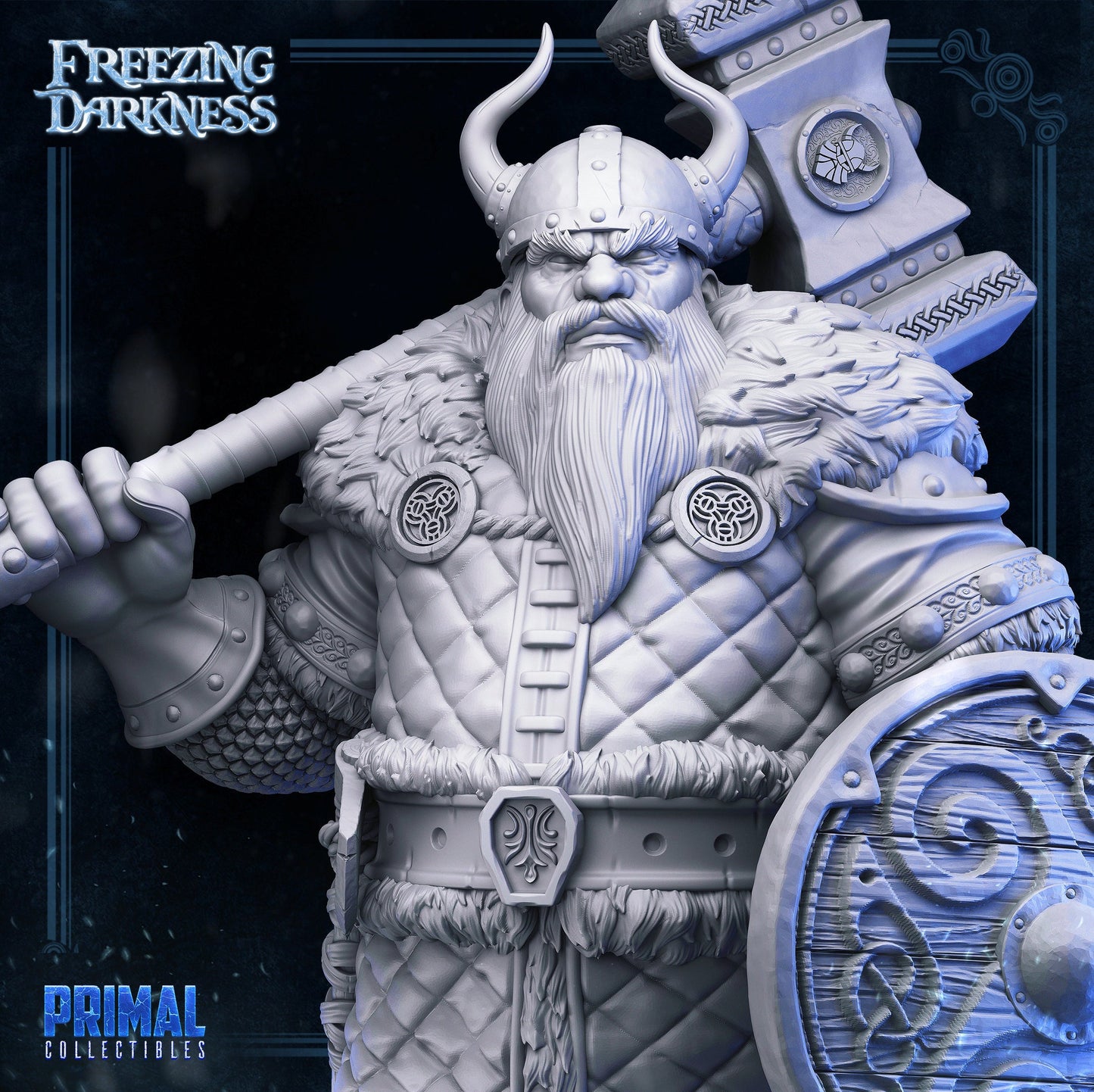 Dwarf Argis Ironberg by Primal Collectibles Miniatures