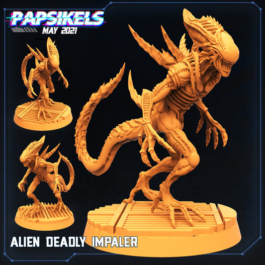 Alien Deadly Impailer by Papsikels Miniatures