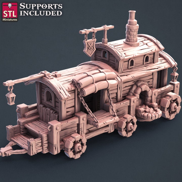 Blacksmith Set by STL Miniatures