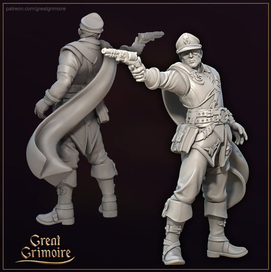 Thomas the Enforcer from "Merchants of Dark Alley" by Great Grimoire Miniatures