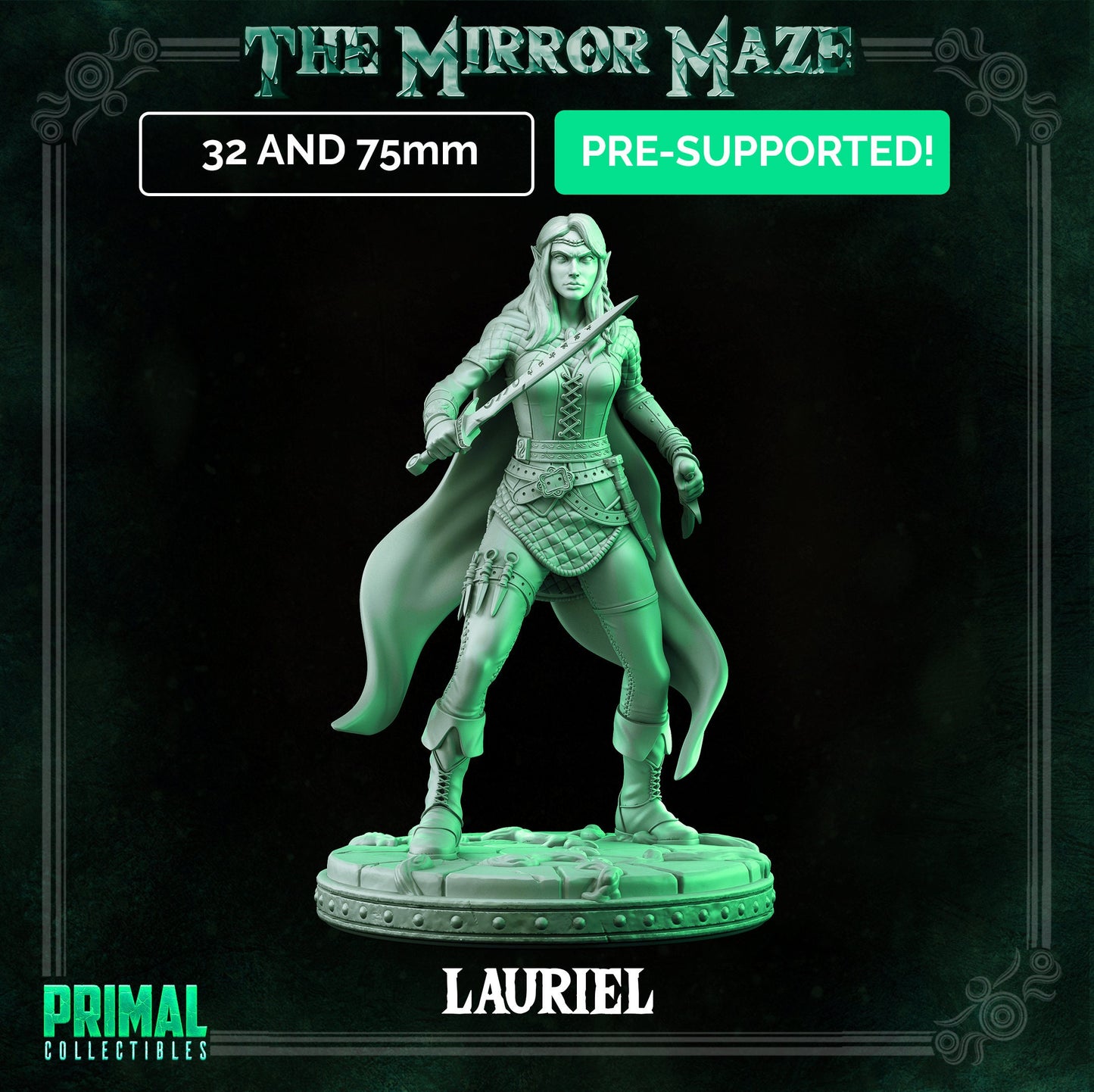 Elf Lauriel by Primal Collectibles Miniatures