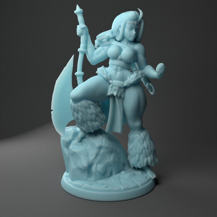 Skadi the Barbarian by Twin Goddess Miniatures