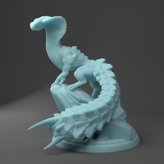 Sand Drake from "Monster Hunters" by Twin Goddess Miniatures