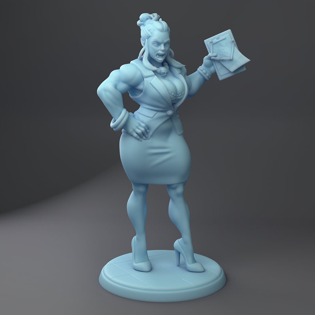 Fantasy Office Bosses by Twin Goddess Miniatures