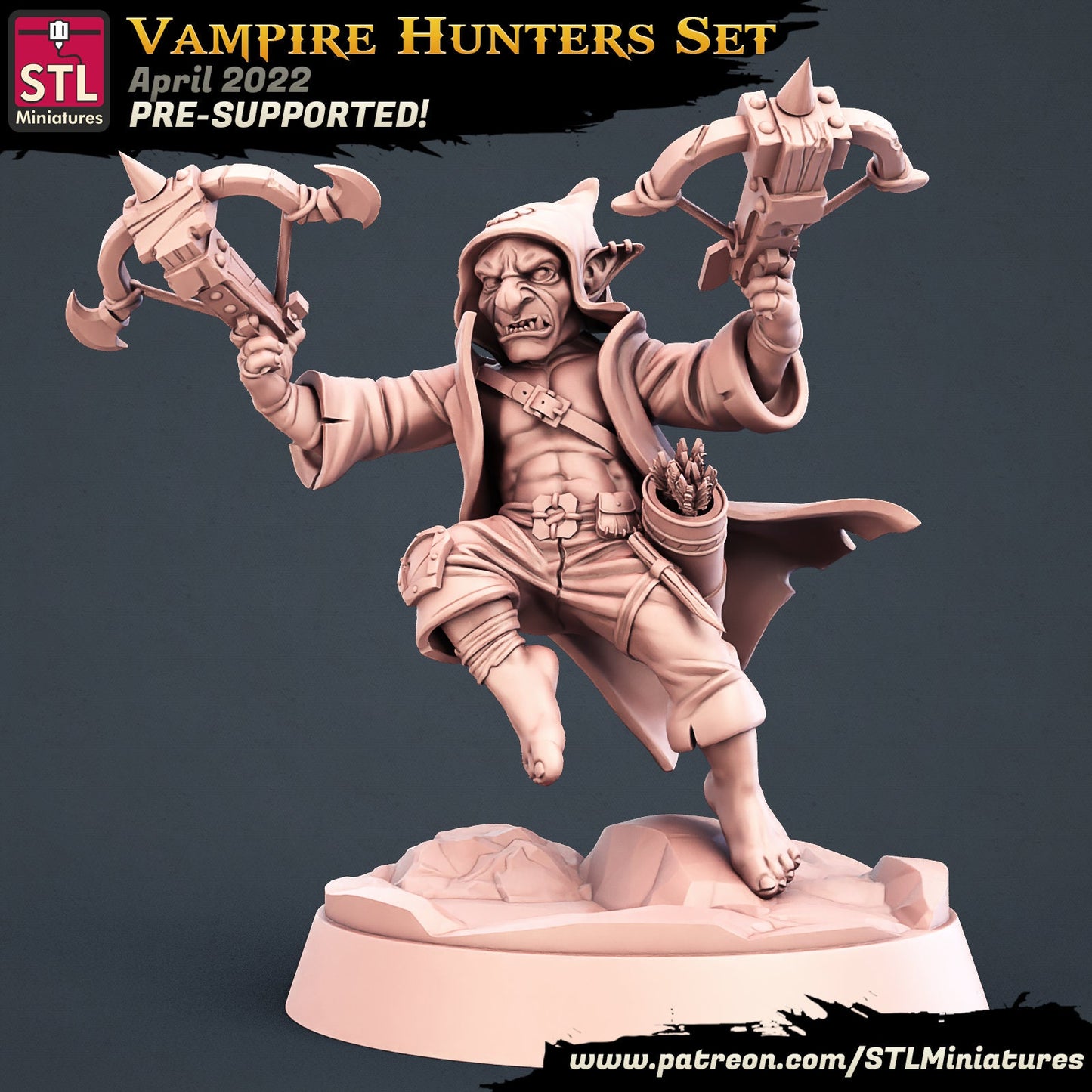 Vampire Hunters Set by STL Miniatures