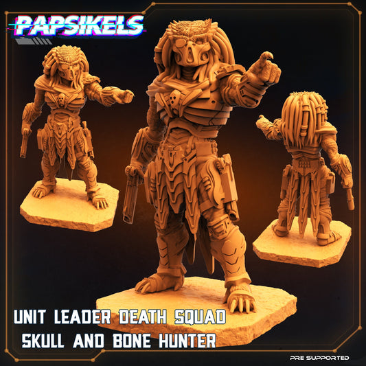 Skull Hunter Death Squad from "Skull Hunters" by Papsikels Miniatures