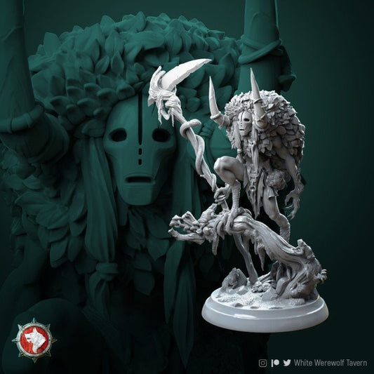 Chmerih Faceless from "Circle of Druids" by White Werewolf Tavern Miniatures