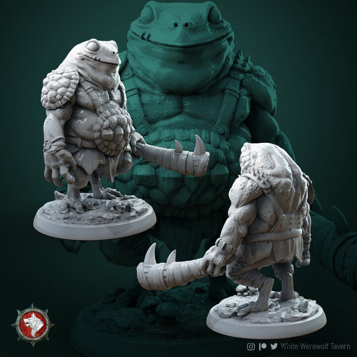 Froggls from "Circle of Druids" by White Werewolf Tavern Miniatures