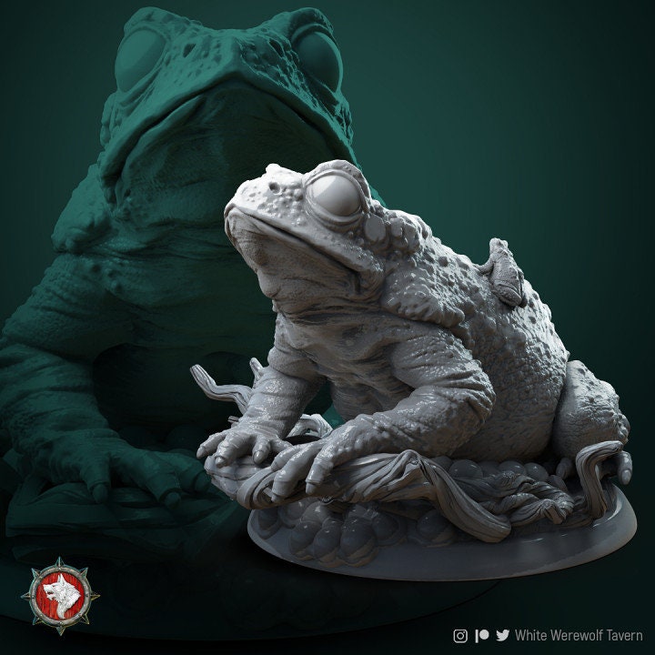 Mother of Froggles from "Circle of Druids" by White Werewolf Tavern Miniatures