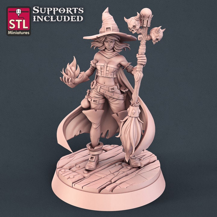 Witch Set by STL Miniatures