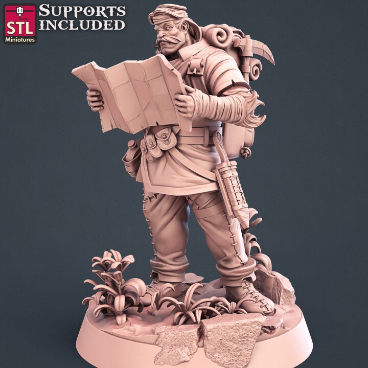 Explorers Set by STL Miniatures