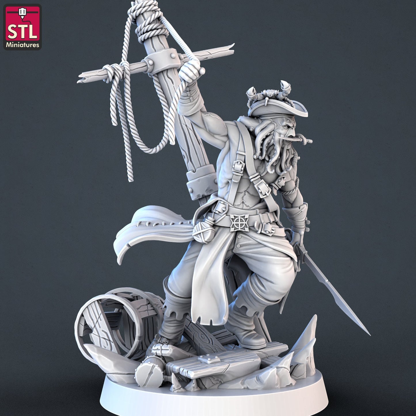 Pirate Set Vol. 1 by STL Miniatures