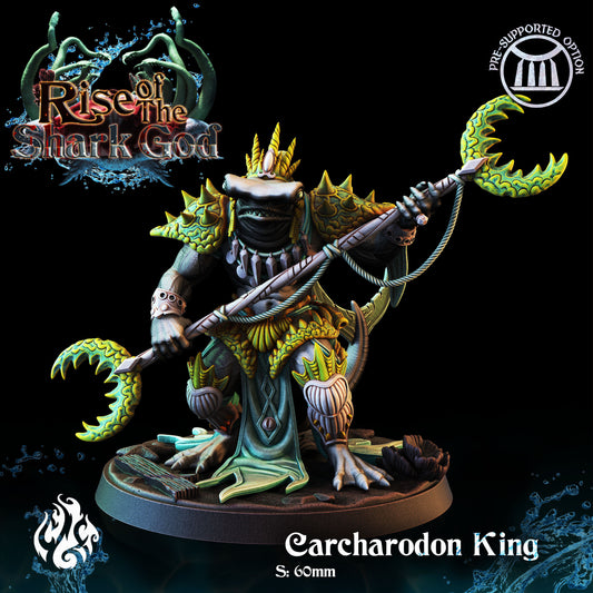 Carcharodon King from "Rise of the Shark God" by Crippled God Foundry