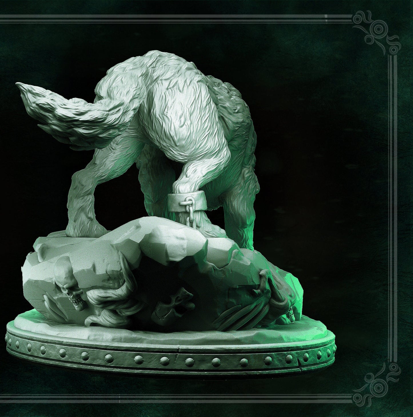 Giant Wolf by Primal Collectibles Miniatures