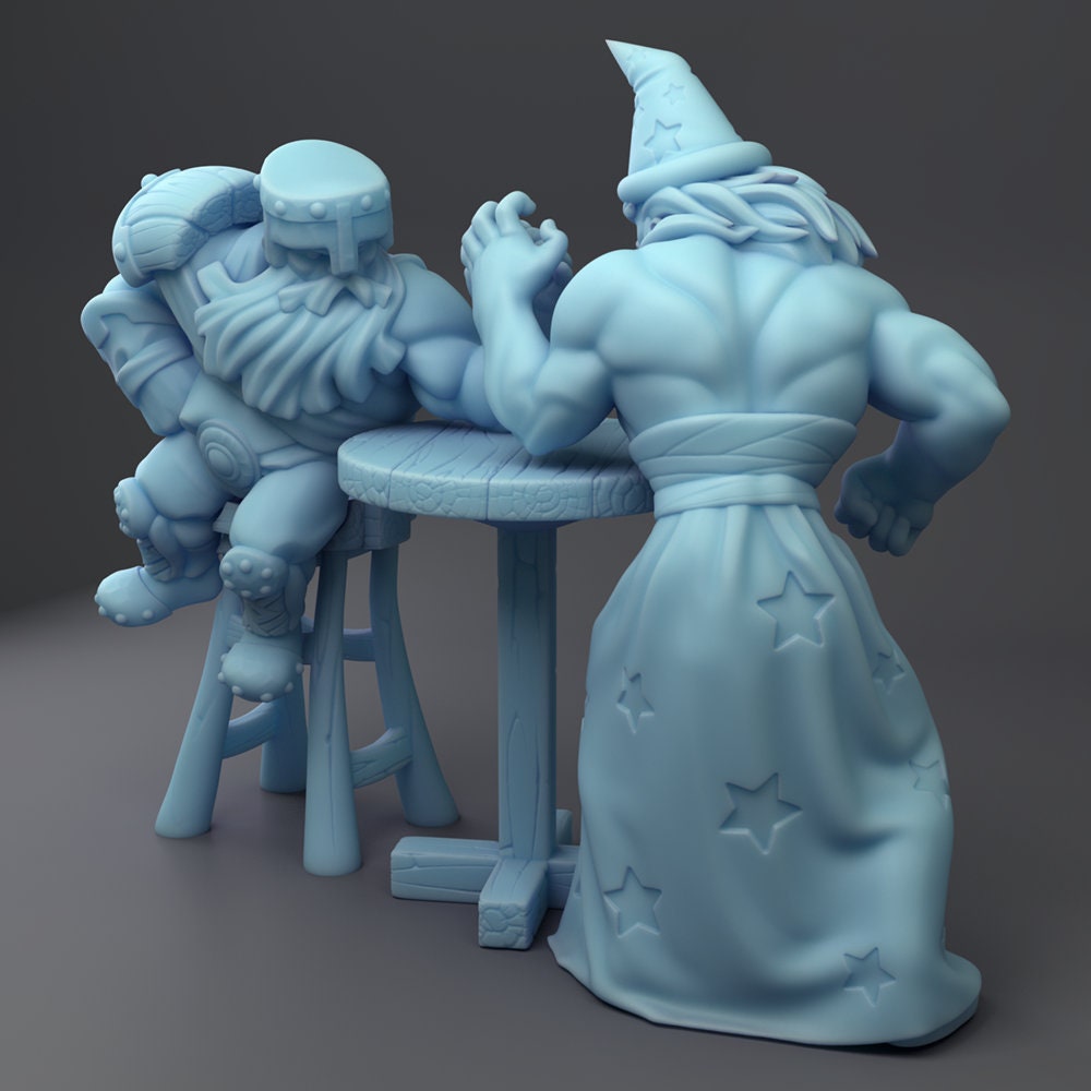 Tavern Drinking Contest by Twin Goddess Miniatures