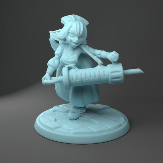 Needles the Goblin Nurse by Twin Goddess Miniatures