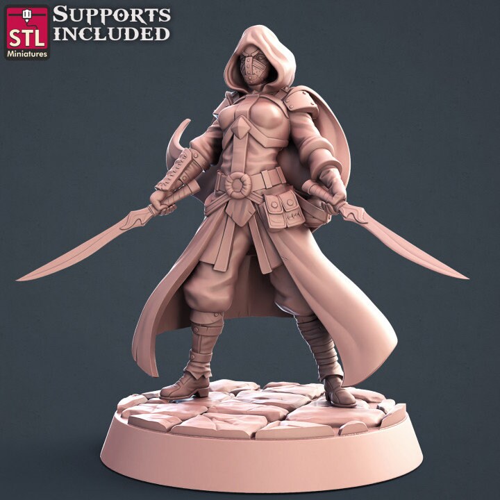 Assassins Set by STL Miniatures