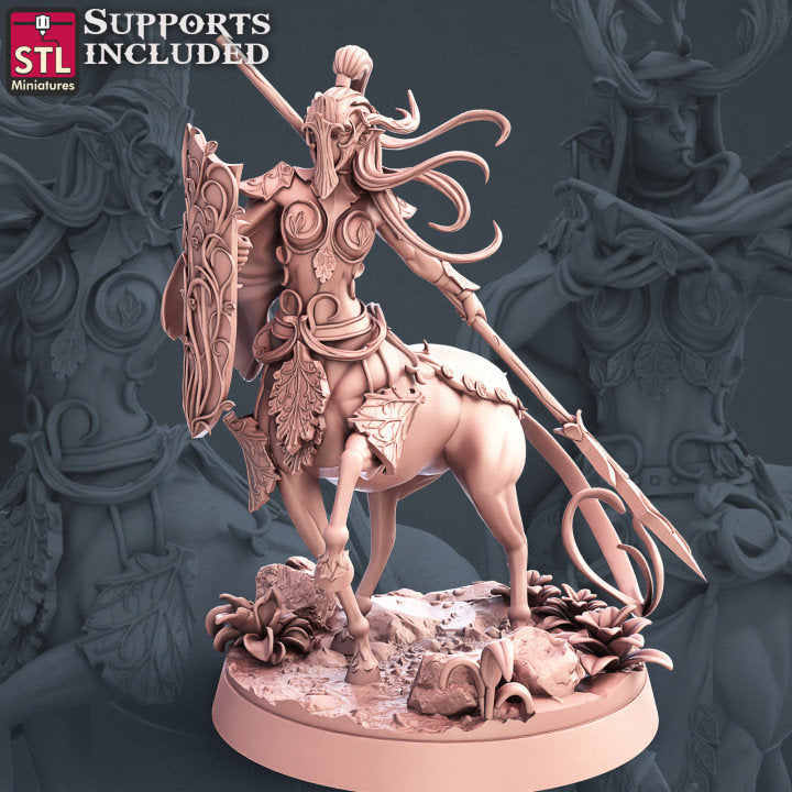 Elf Centaur Set by STL Miniatures