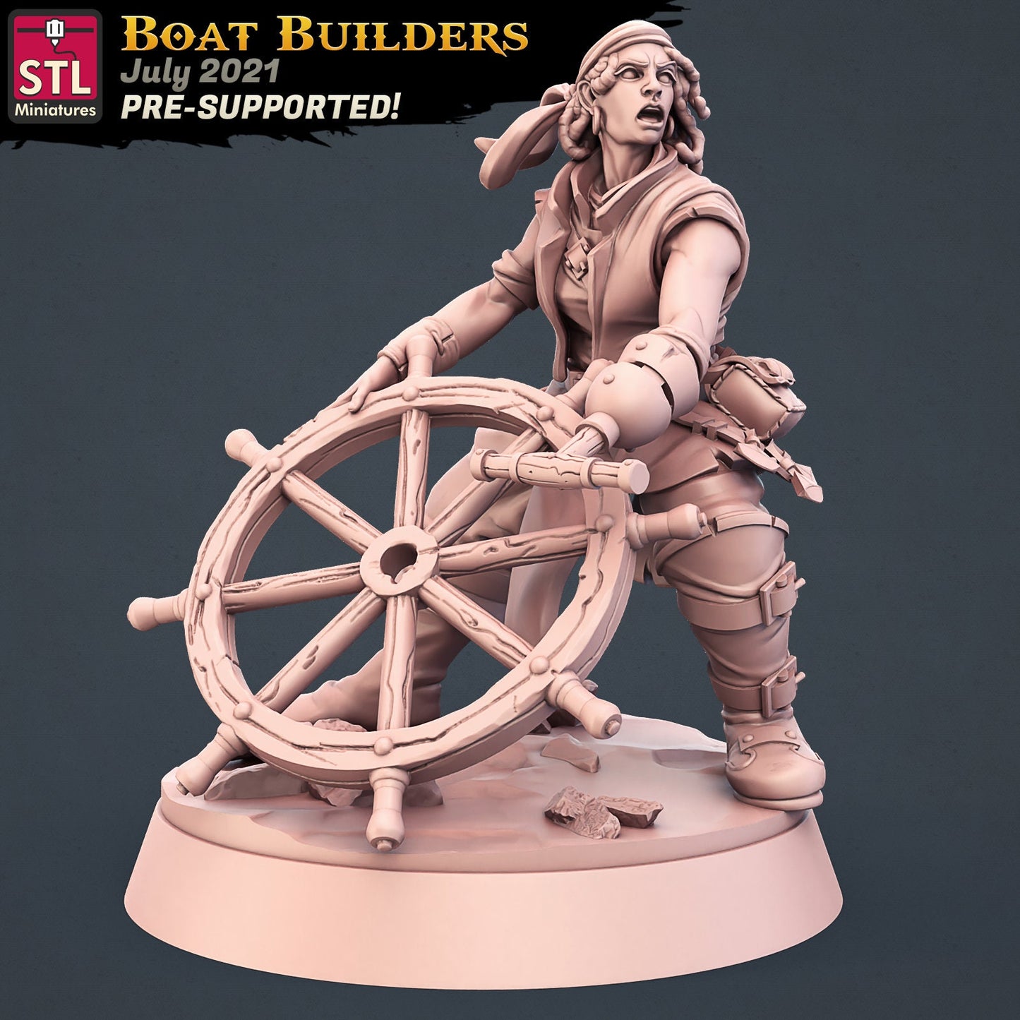 Boat Builders Set by STL Miniatures