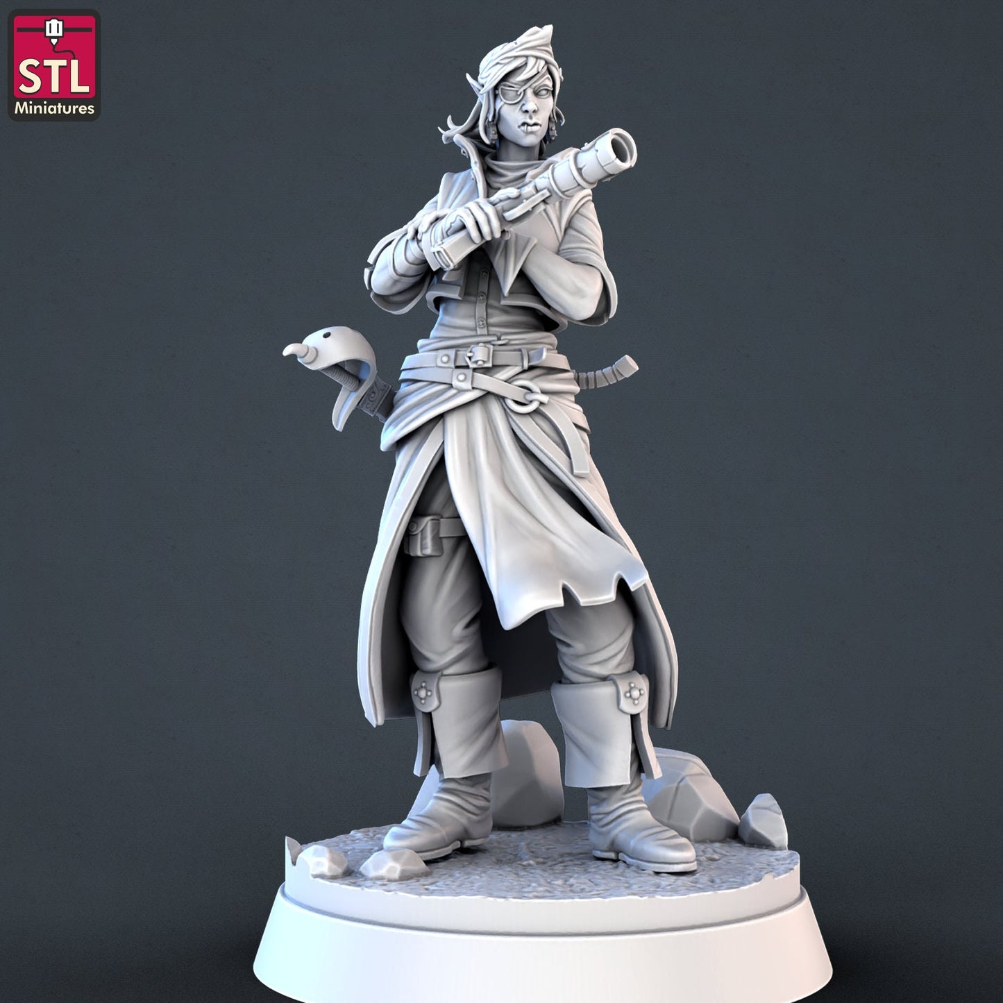 Pirate Set Vol. 1 by STL Miniatures