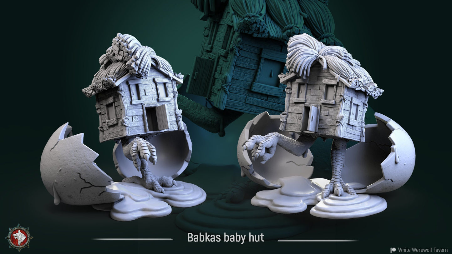 Babkas Baby Hut from "Unholy Trinity" by White Werewolf Tavern Miniatures