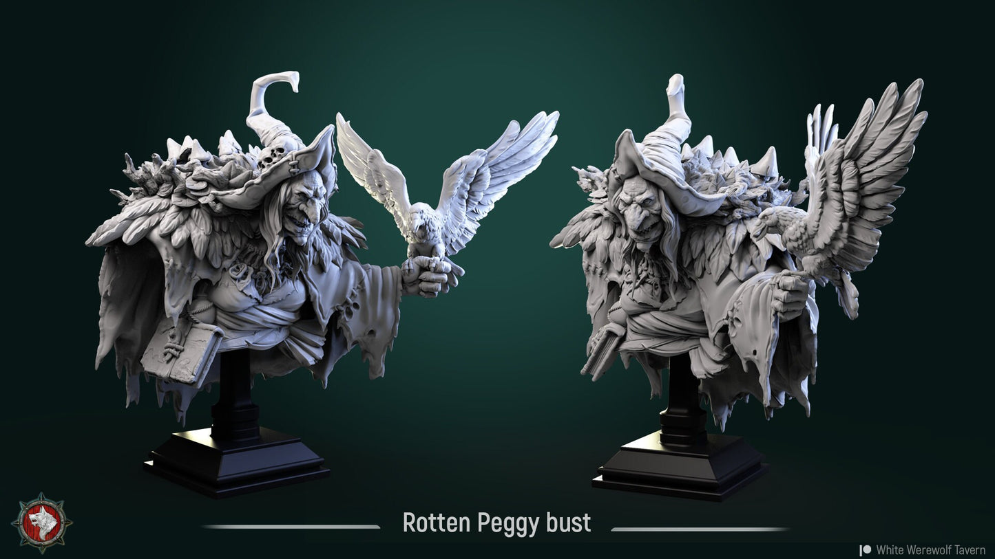 Rotten Peggy from "Unholy Trinity" by White Werewolf Tavern Miniatures