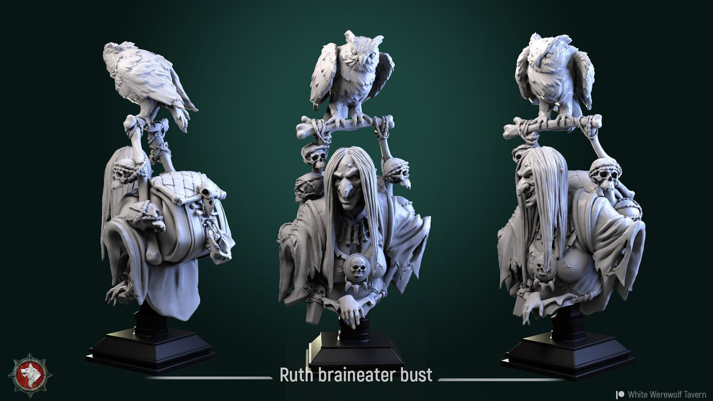 Ruth Braineater from "Unholy Trinity" by White Werewolf Tavern Miniatures