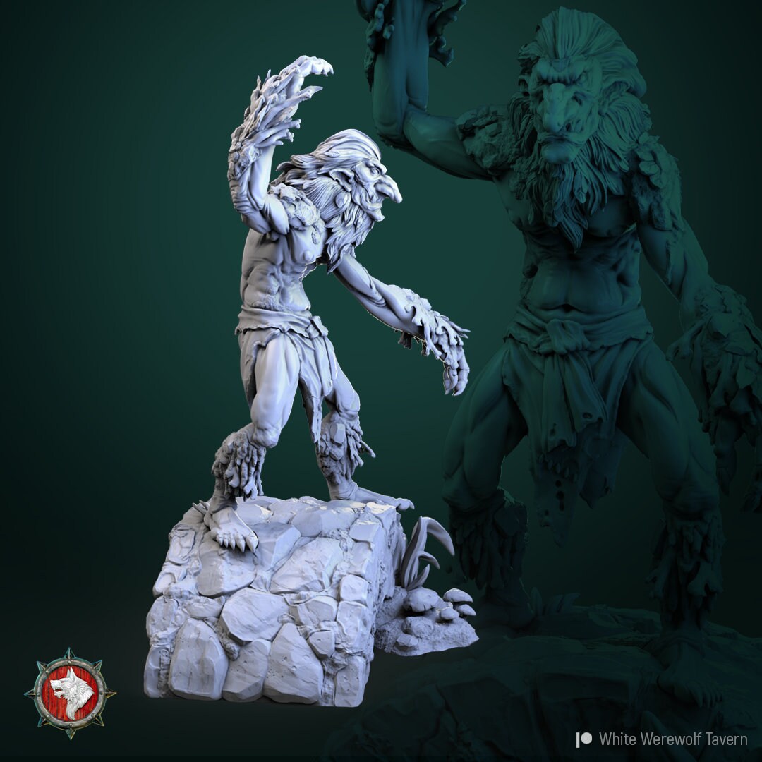 Trolls from "Unholy Trinity" by White Werewolf Tavern Miniatures