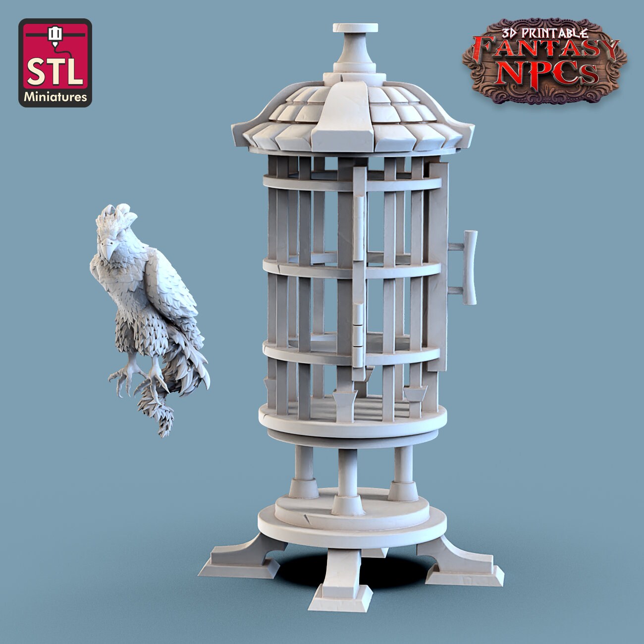 Exotic Pet Vendor by STL Miniatures