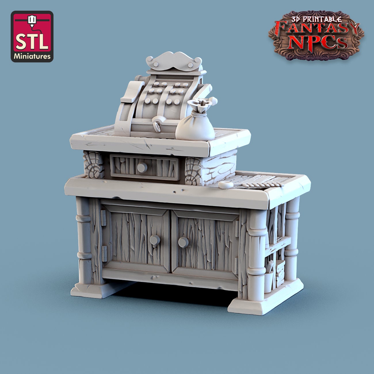 Barber Shop by STL Miniatures